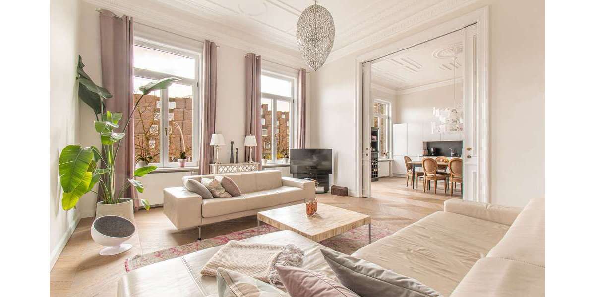 Etagenwohnung Hamburg Hohenfelde - 4 Zimmer, 165 m&sup2;, 2.495.000&euro; | Angebot:26026366