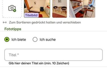 Wohnung Hamburg Altona - 1 Zimmer, 1 m&sup2;, 820&euro; | Angebot:27637134