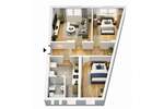 Etagenwohnung Hamburg Wilstorf - 3 Zimmer, 56 m&sup2;, 269.000&euro; | Angebot:25666165