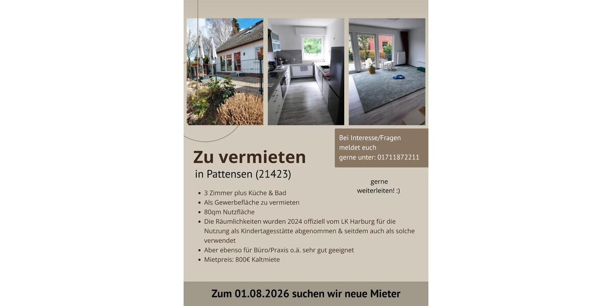 Gewerbeobjekt Winsen (Luhe) - 800&euro; | Angebot:26115568