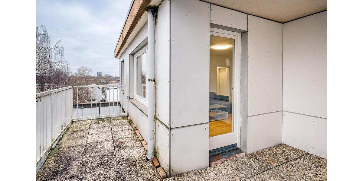 Dachgeschoßwohnung Hamburg Barmbek-Süd - 2 Zimmer, 55 m&sup2;, 1.300&euro; | Angebot:26149229