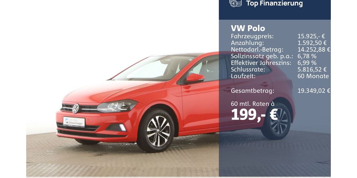 VW Polo 48.211 km 15.925 &euro; Jesteburg 21266