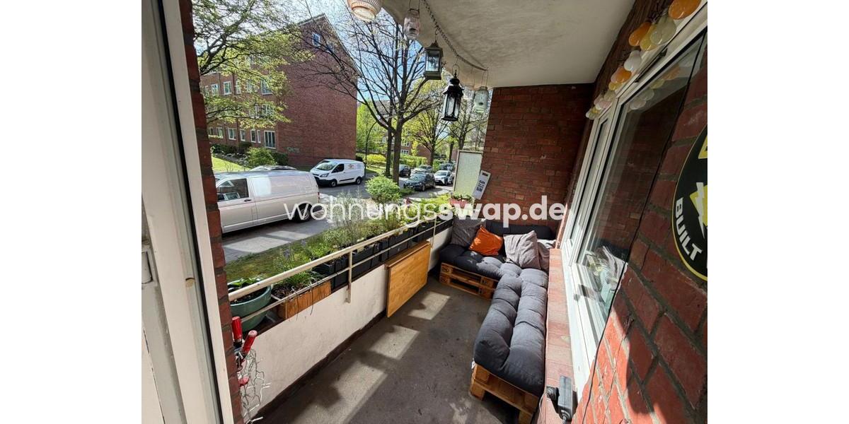 Etagenwohnung Hamburg Barmbek-Nord - 2 Zimmer, 55 m&sup2;, 600&euro; | Angebot:26633001