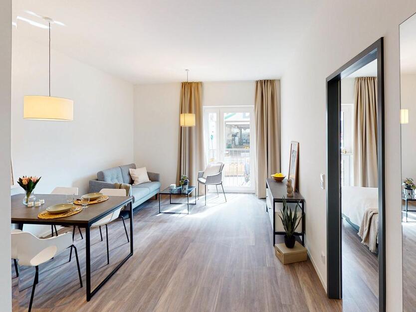 Möbliertes City-Apartment in Hammerbrook zimmer
