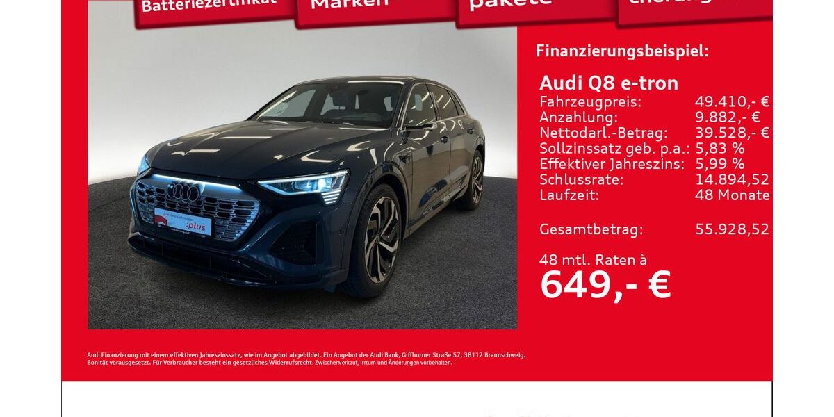 Audi Q8 34.244 km 49.410 &euro; Hamburg 22419