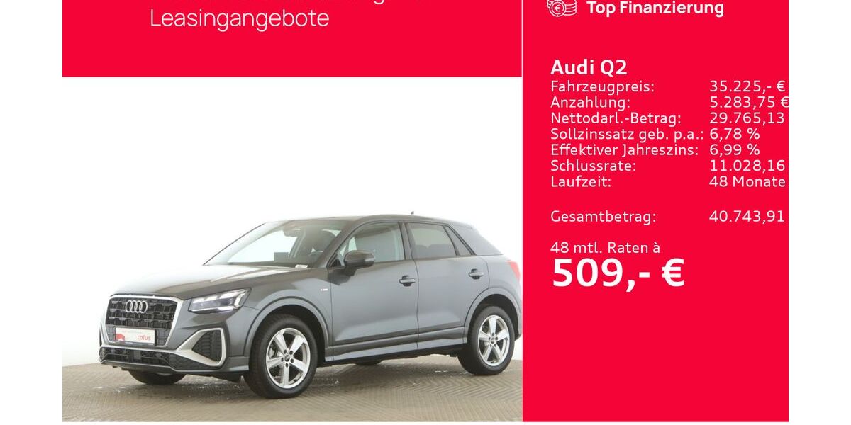 Audi Q2 4.780 km 34.489 &euro; Seevetal 21217