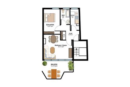 Wohnung Bargteheide - 2 Zimmer, 58 m&sup2;, 164.000&euro; | Angebot:27529554