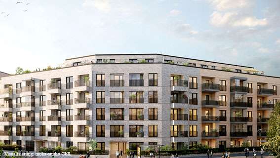 Wohnung zum Mieten in Hamburg 1.987,20 € 82.8 m² 3 zimmer