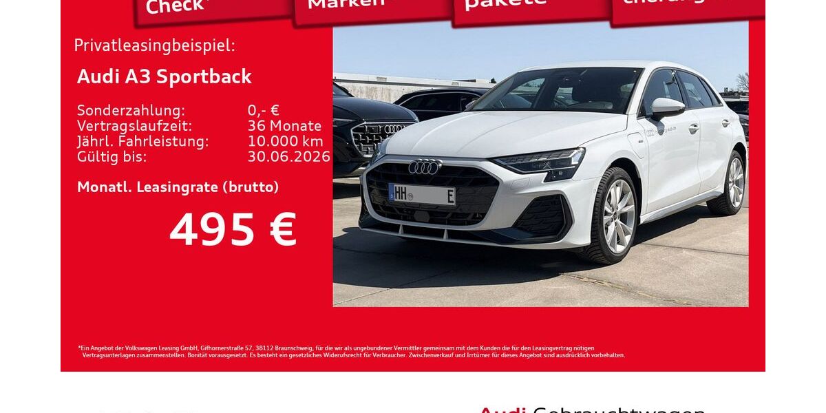 Audi A3 1.895 km 37.966 &euro; Hamburg 22529