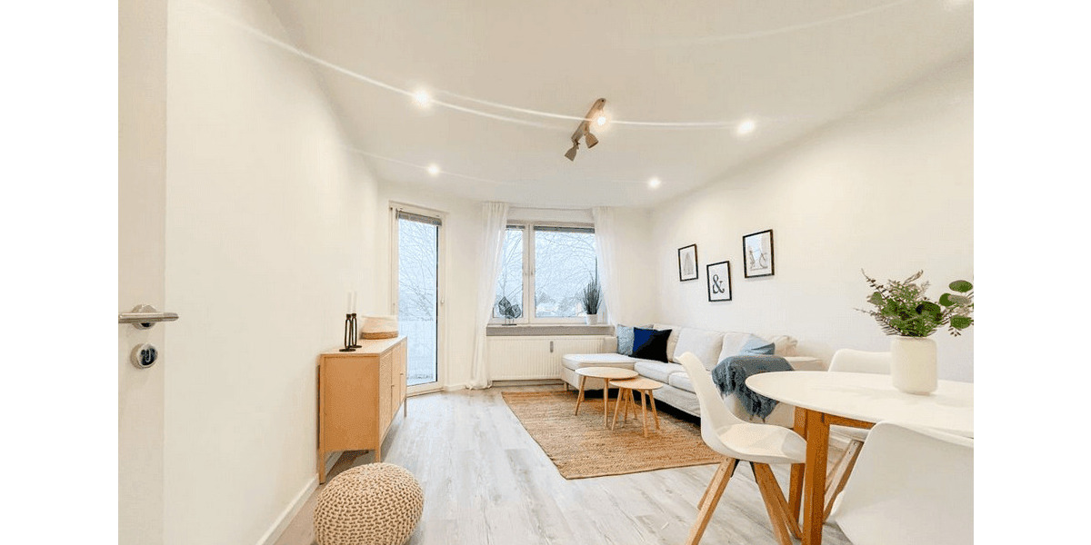 Möblierte 2-Zimmer-Wohnung mit Balkon 2 zimmer