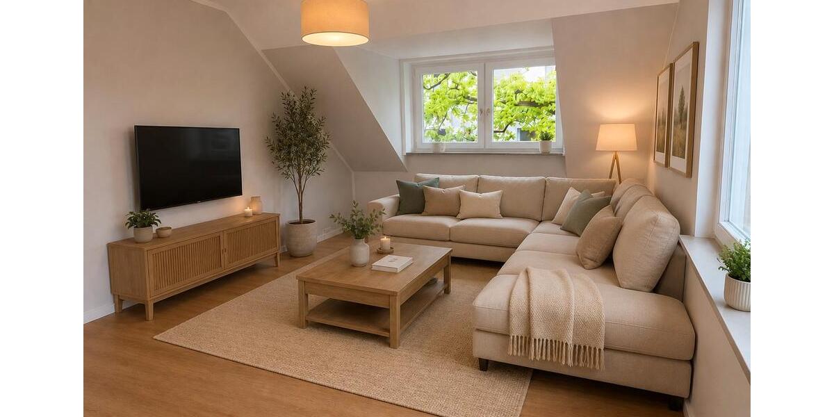 Dachgeschoßwohnung Ahrensburg - 2 Zimmer, 51 m&sup2;, 248.000&euro; | Angebot:26705127