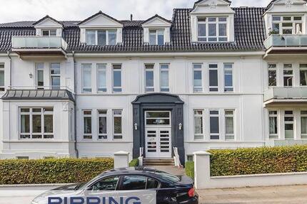 Im Bergedorfer Villenviertel: 