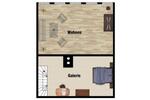 Loft - Studio - Atelier Hamburg Groß Borstel - 1 Zimmer, 54 m&sup2;, 297.000&euro; | Angebot:26380979