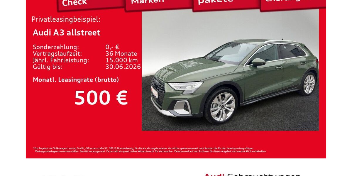 Audi A3 5.326 km 36.880 &euro; Hamburg 22529