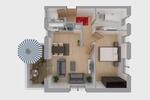 Etagenwohnung Hamburg Harburg - 2 Zimmer, 60 m&sup2;, 1.200&euro; | Angebot:26520386