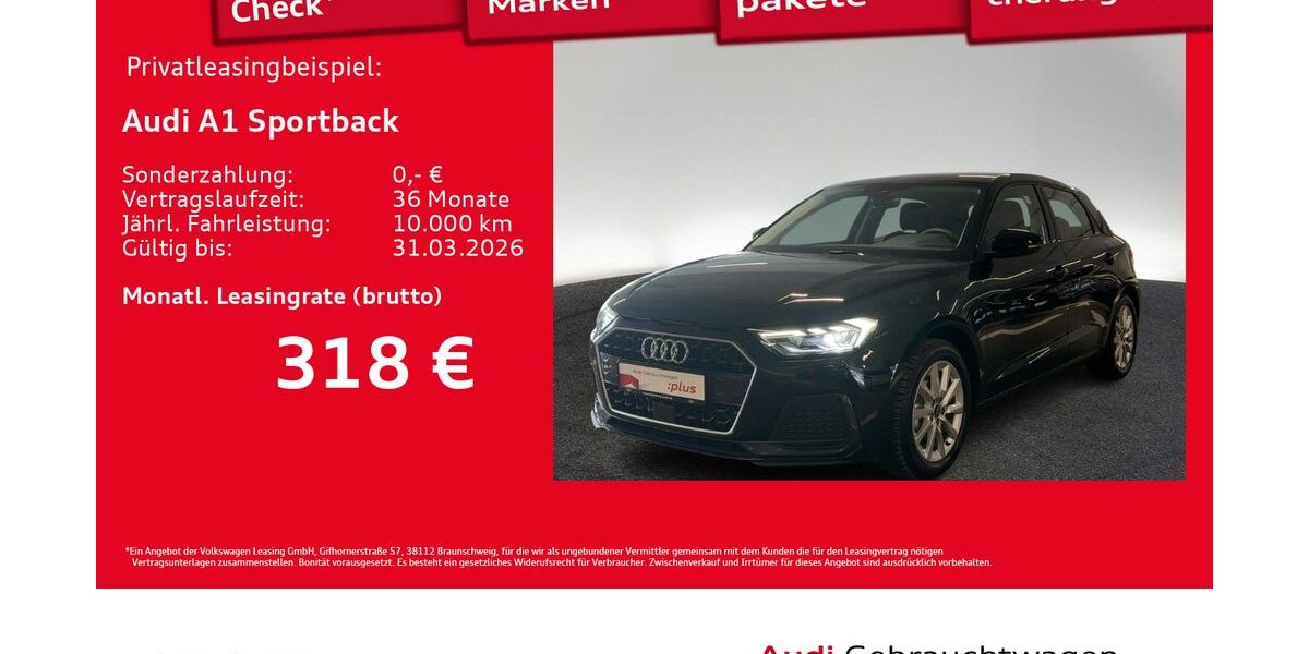 Audi A1 1.890 km 24.960 &euro; Hamburg 20537