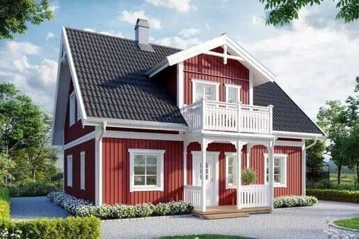 Neubauprojekt: Schwedenhaus, ruhige, sonnige Feld-Waldrandlage 4 zimmer