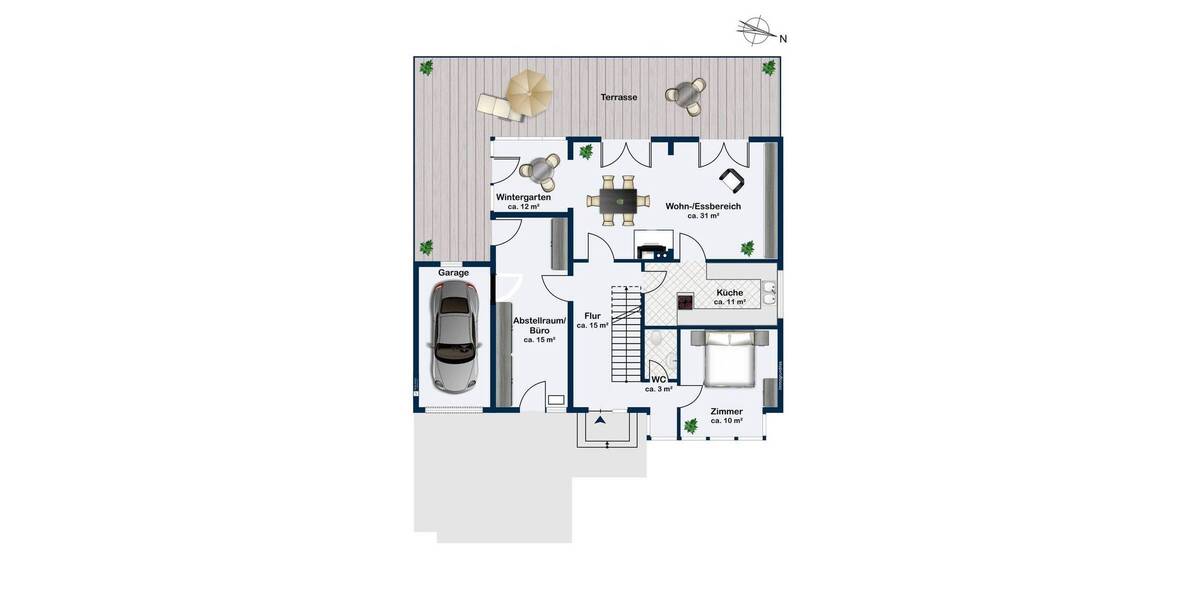 Viel Holz - Viel Leben - tolles Wohngefühl! 5 zimmer