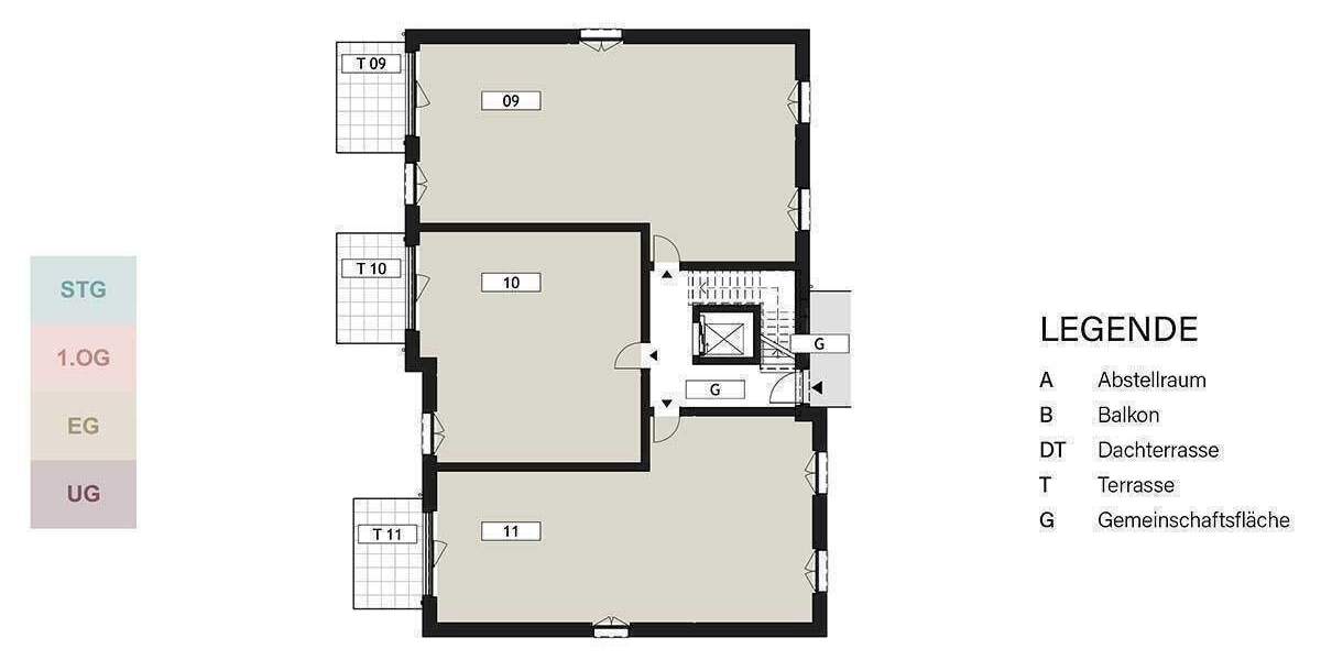 Terrassenwohnung Hamburg Poppenbüttel - 3 Zimmer, 94 m&sup2;, 676.900&euro; | Angebot:26616776