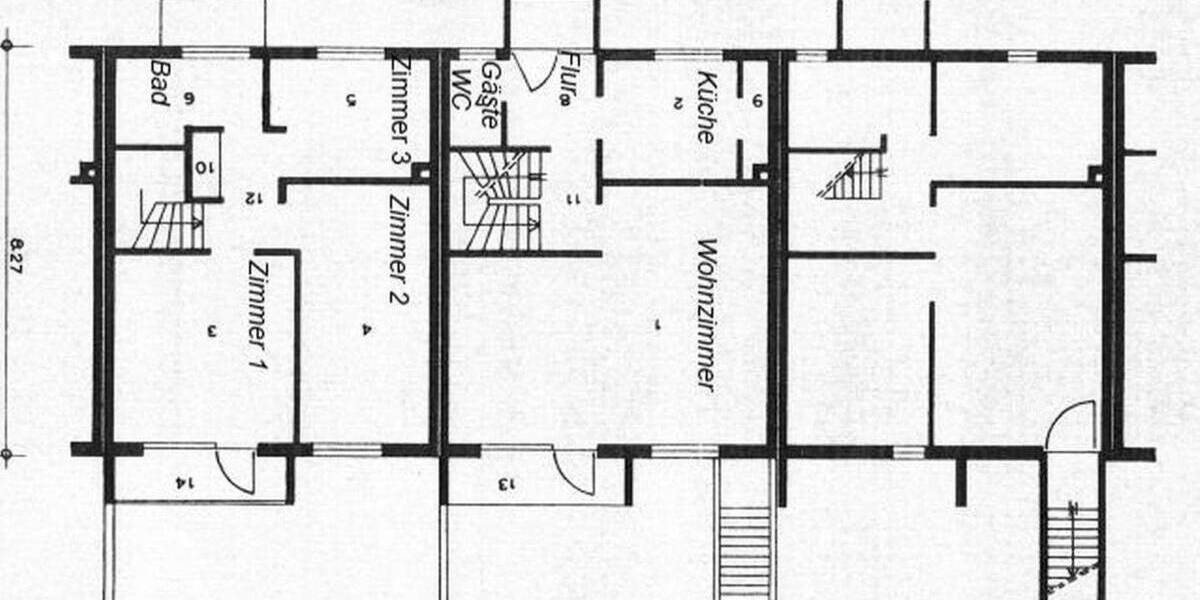 Reihenmittelhaus Reinbek - 4 Zimmer, 90 m&sup2;, 398.000&euro; | Angebot:24503859