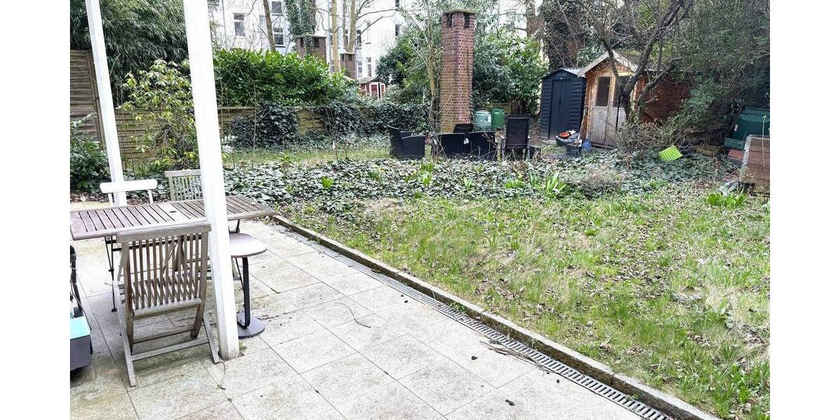 Terrassenwohnung Hamburg Hoheluft-West - 2 Zimmer, 53 m&sup2;, 398.000&euro; | Angebot:25929473