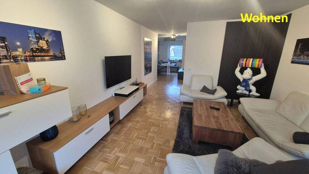 moderne lichtdurchflutete barrierefreie Wohnung im Stadtzentrum