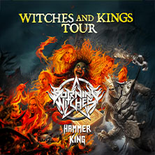 Burning Witches & Special Guest Hammer King 06.02.2026 LOGO Hamburg
