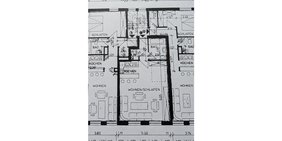 Etagenwohnung Buxtehude - 1.5 Zimmer, 46 m&sup2;, 220.000&euro; | Angebot:26134780