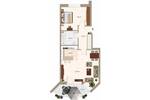 Tolle 2-Zimmer-Wohnung mit großer Terrasse