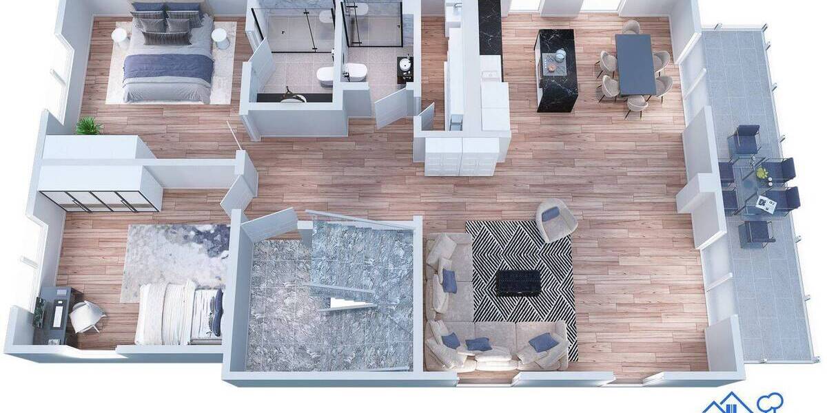 Etagenwohnung Geesthacht - 3 Zimmer, 115 m&sup2;, 399.000&euro; | Angebot:26788758