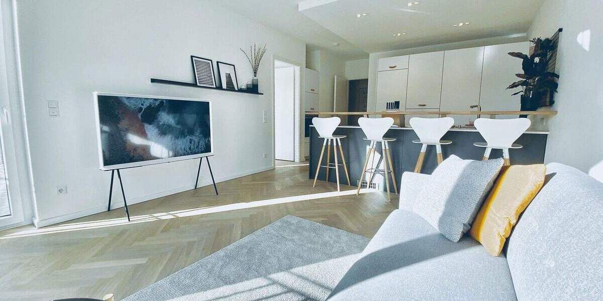 @HOME ? EXKLUSIVES DESIGN BUSINESS APARTMENT IM HERZEN HAMBURGS ? virtuelle Besichtigung möbliert 2 zimmer