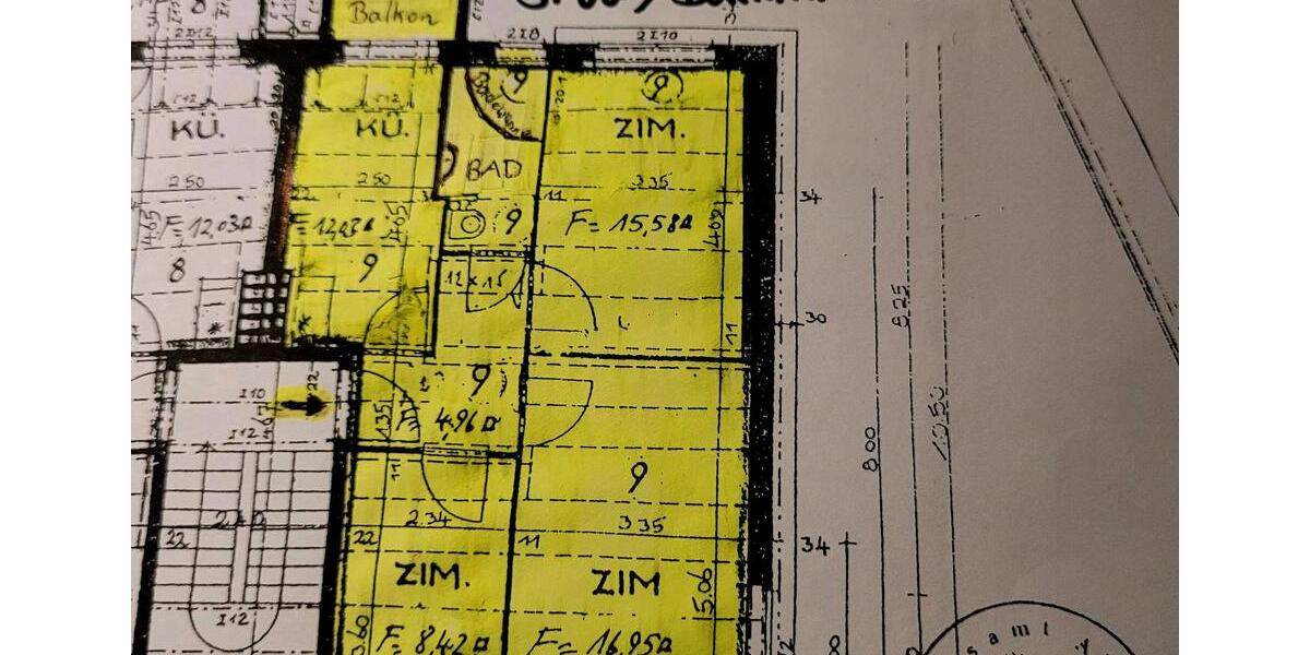 Etagenwohnung Hamburg Ottensen - 3 Zimmer, 60 m&sup2;, 480.000&euro; | Angebot:26351510