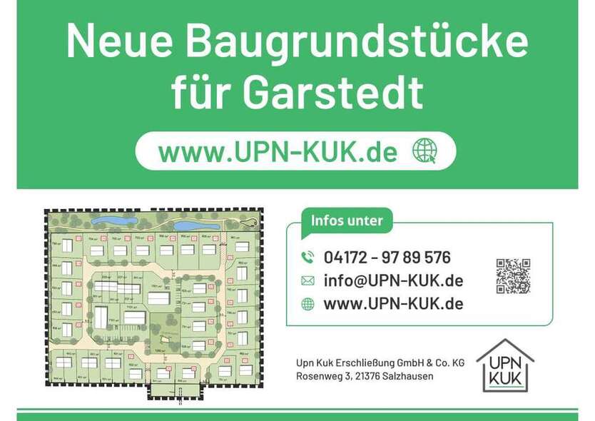 Grundstück zu verkaufen in Garstedt 199.999 € 802 m²