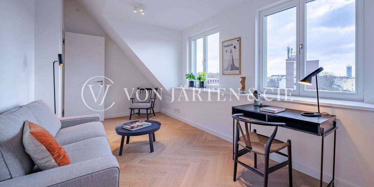 Etagenwohnung Hamburg Uhlenhorst - 5 Zimmer, 176 m&sup2;, 2.499.000&euro; | Angebot:25938472