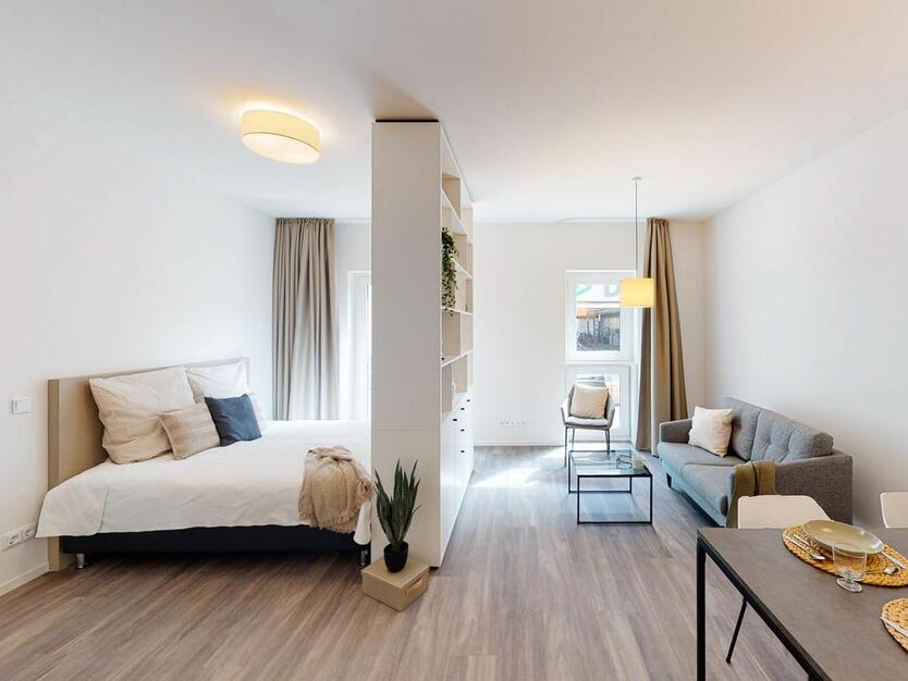 Stimmiges Gesamtkonzept: Möblierte 1-Zimmer-Wohnung! zimmer