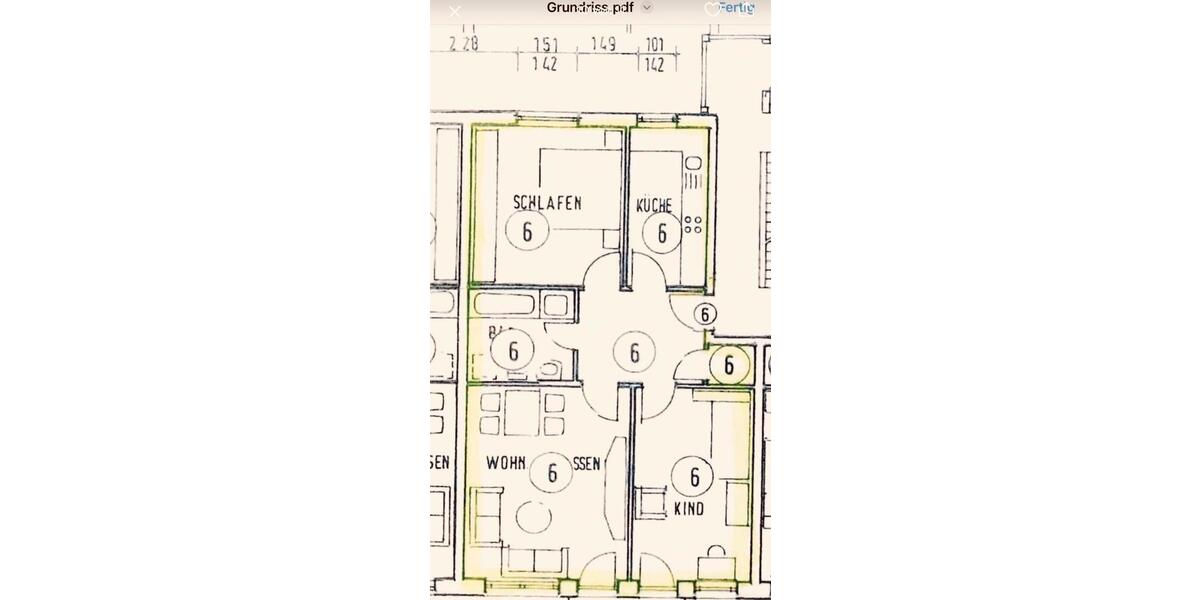 TOP 3-Zi.-Wohnung in Norderstedt mit Balkon,EBK & Stellplatz 3 zimmer
