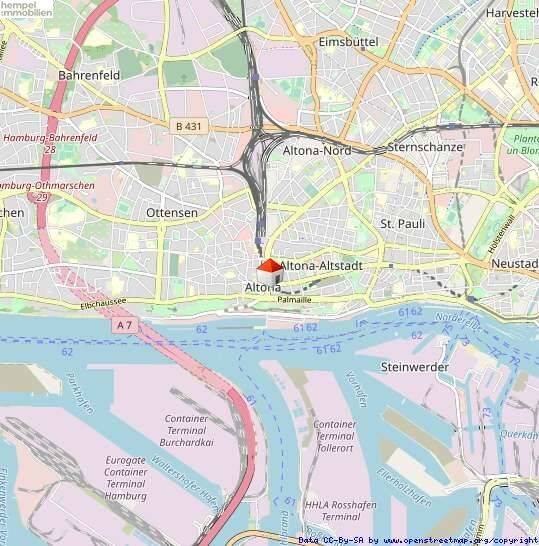 Etagenwohnung Hamburg Altona-Altstadt - 2 Zimmer, 46 m&sup2;, 299.000&euro; | Angebot:26276733