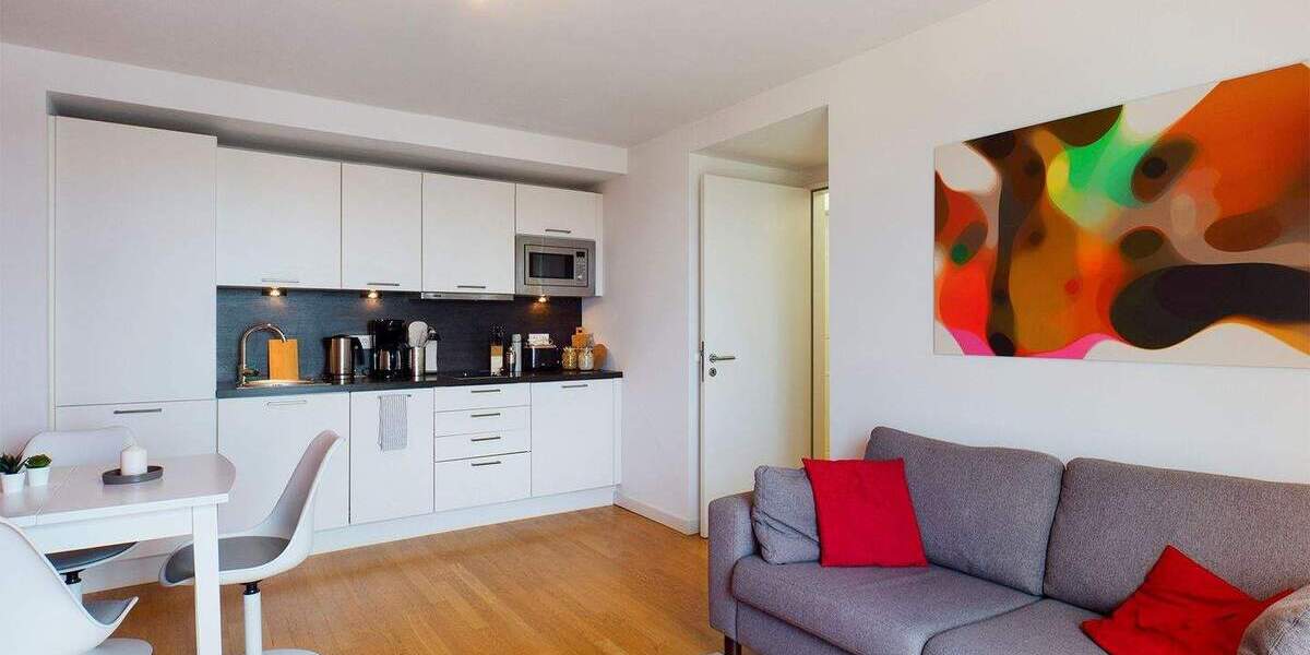 Etagenwohnung Hamburg Harvestehude - 2 Zimmer, 33 m&sup2;, 1.221&euro; | Angebot:25714029