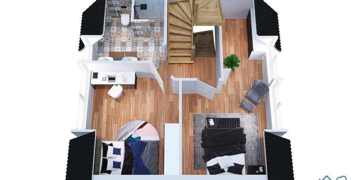 Reihenendhaus Reinbek Neuschönningstedt - 3 Zimmer, 104 m&sup2;, 539.000&euro; | Angebot:24993983