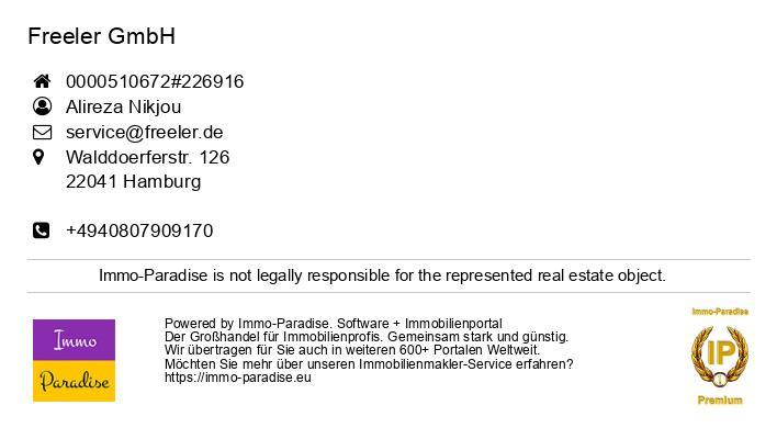 Helle 1-Zimmer-Wohnung mit Einbauküche und Balkon in Harburg 1 zimmer