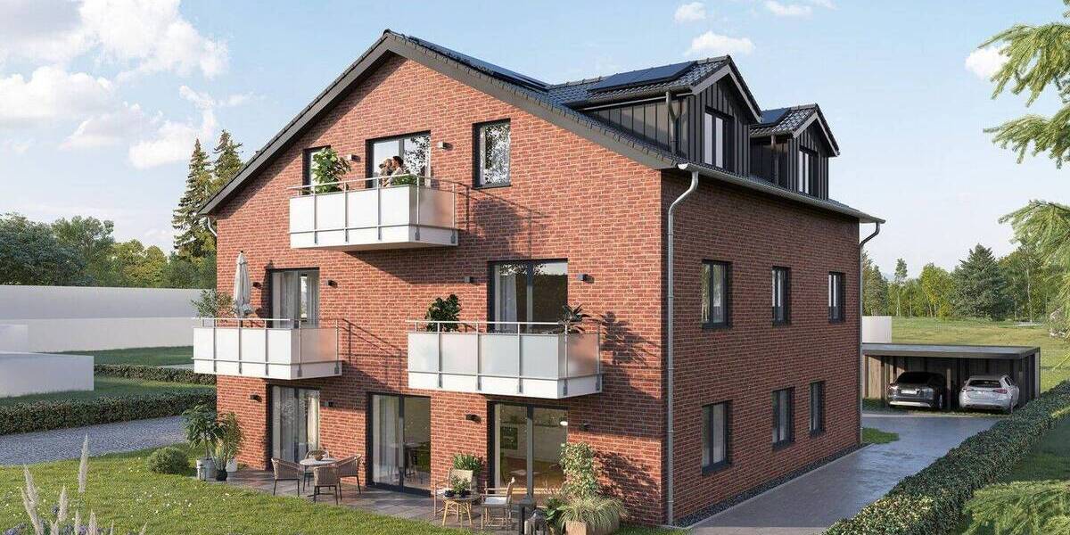 Leben an der Elbe! Neubau, 5-Zimmer Dachgeschosswohnung mit Blick auf die Elbe, Balkon und Garten 5 zimmer