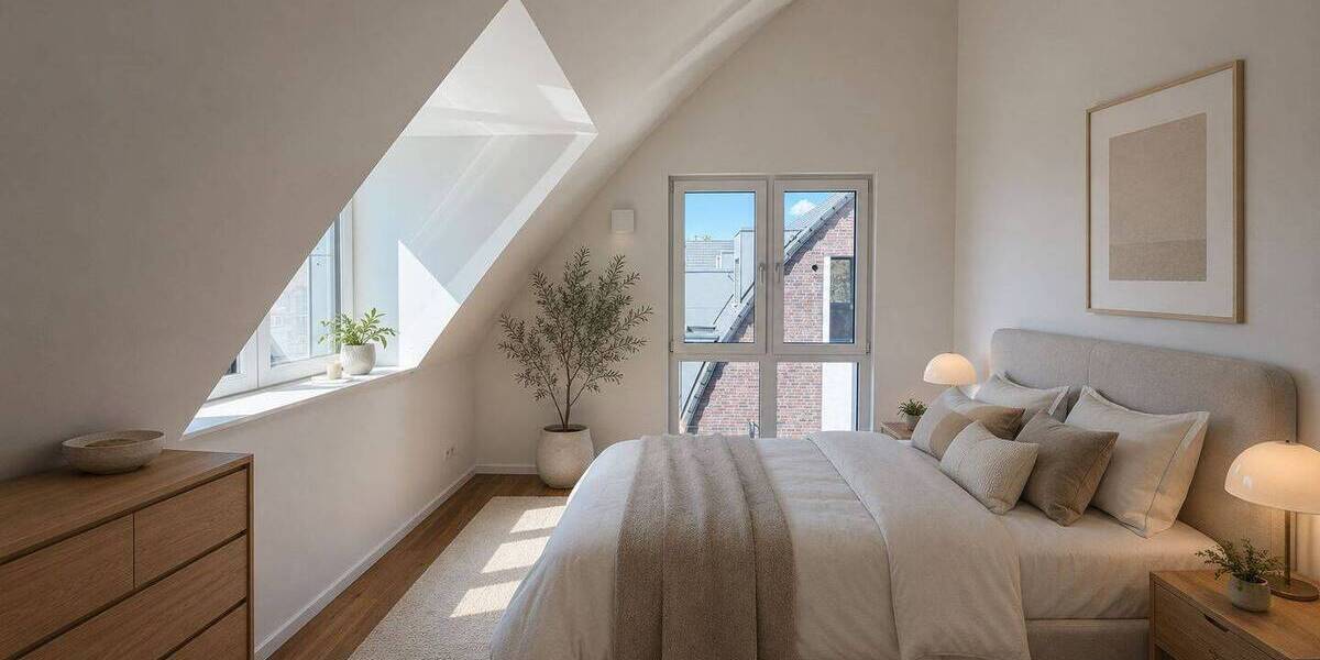 Etagenwohnung Hamburg Poppenbüttel - 2 Zimmer, 96 m&sup2;, 2.400&euro; | Angebot:26795926