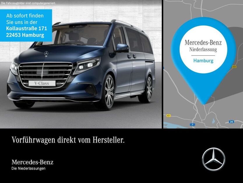 Mercedes-Benz V 300 7.239 km 93.990 € Hamburg 22047
