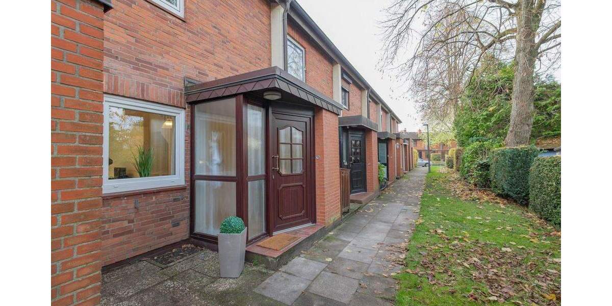 Urban & grün zugleich: Reihenhaus mit Garten in begehrter Bramfeld-Lage 3 zimmer