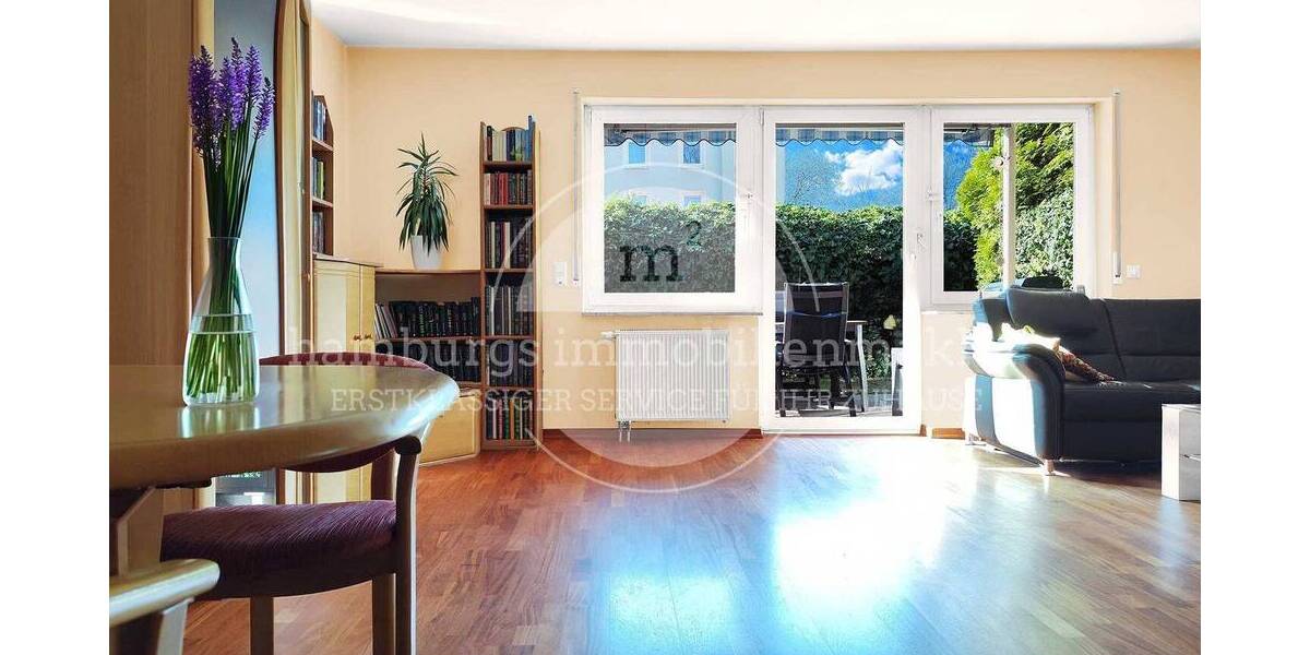 Terrassenwohnung Hamburg Stellingen - 2 Zimmer, 70 m&sup2;, 449.000&euro; | Angebot:26358849