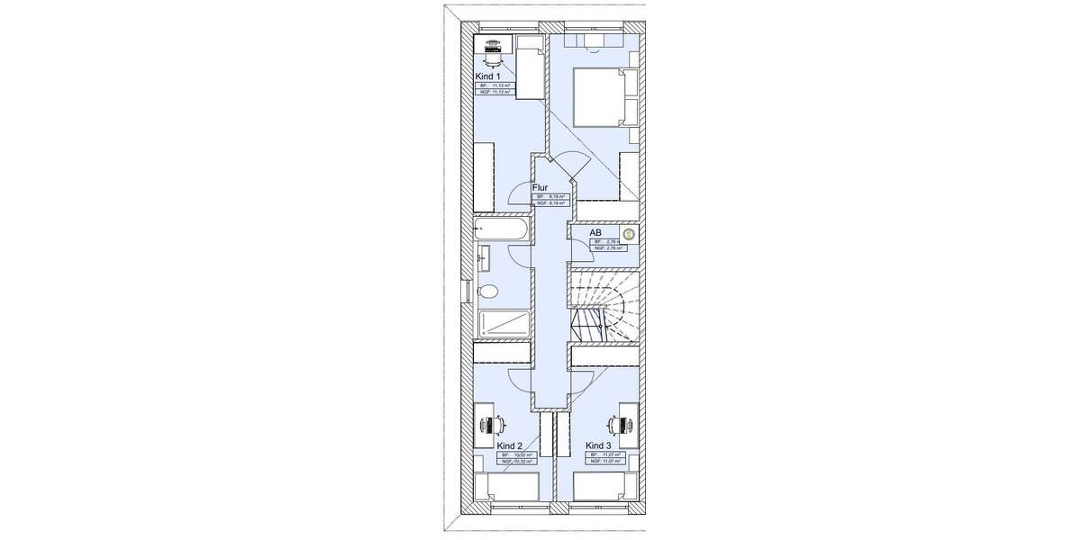 Etagenwohnung Hamburg Niendorf - 5 Zimmer, 107 m&sup2;, 598.000&euro; | Angebot:26904482