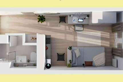 Zimmer Hamburg Hammerbrook - 1 Zimmer, 1.153&euro; | Angebot:25531894