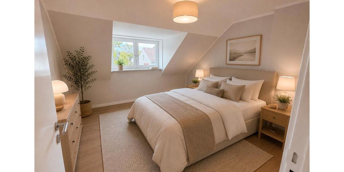 Dachgeschoßwohnung Ahrensburg - 2 Zimmer, 51 m&sup2;, 248.000&euro; | Angebot:26705127