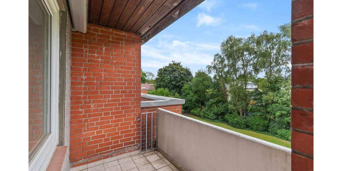 Attraktive 2-Zimmerwohnung in Sackgassenlage von HH-Tonndorf 2 zimmer