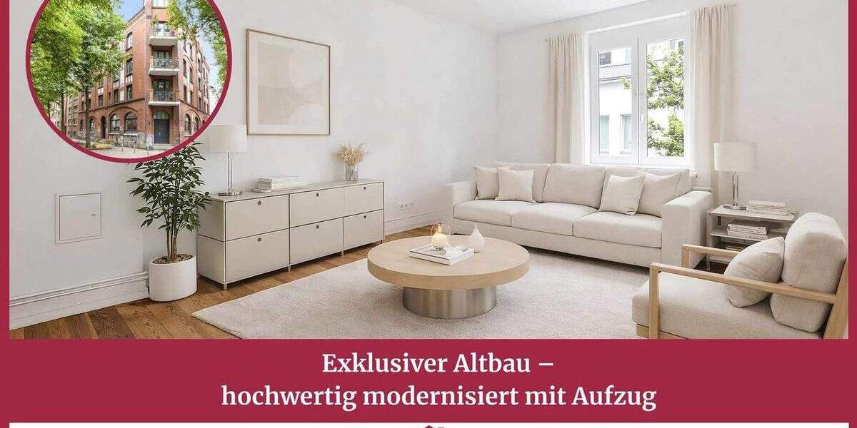 Exklusiver Altbau - hochwertig modernisiert mit Aufzug 2 zimmer
